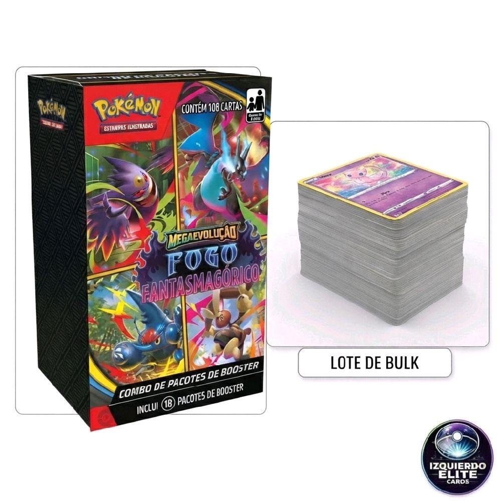 Bulk de Cartas Fogo Fantasmagórico - 80 Cartas Simples