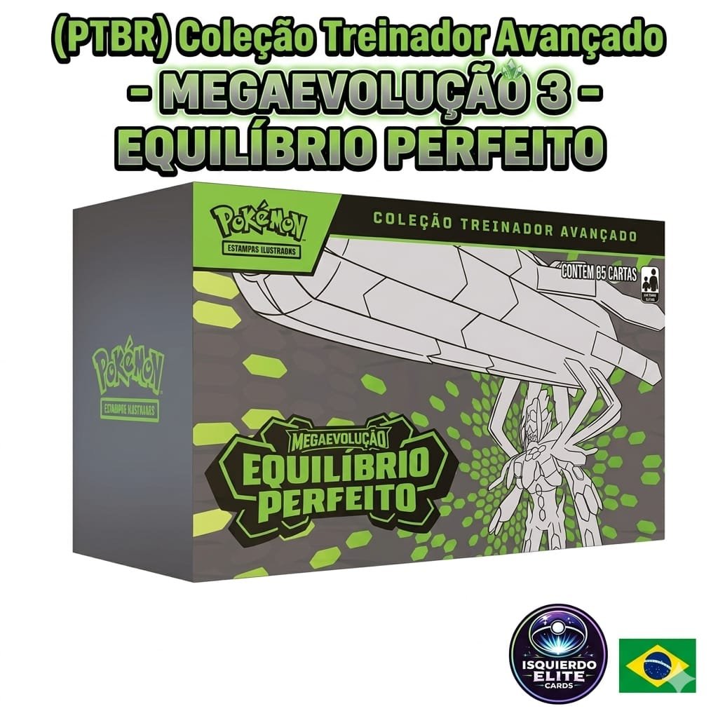 Elite Trainer Box Pokémon Equilíbrio Perfeito Copag Novo