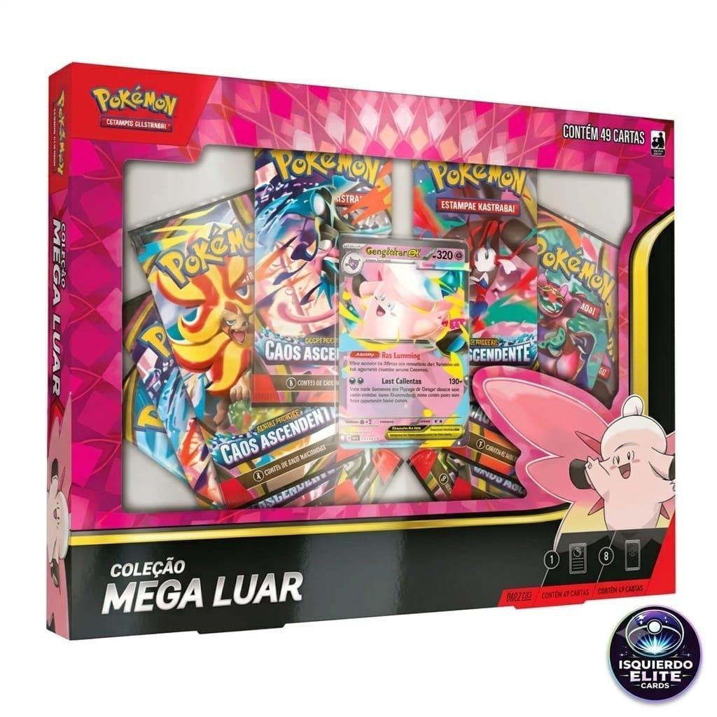 Box Pokémon Coleção Mega Luar – Mega Clefable EX